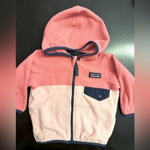 Patagonia Baby Micro D PINK 3-6 mos